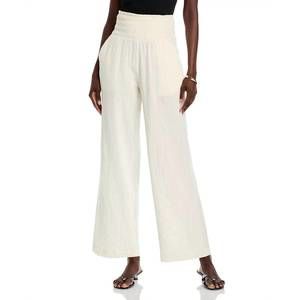 NEW STEVE MADDEN glory wide legs pants in ivory
